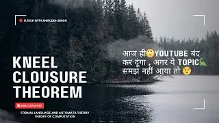 Kleen Theorem 🐪🧂 || TOC or Formal language of Automata Theory 🦌| @Backbenchers-Ahead