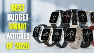 🔥 Top 5 Best Budget Smartwatches Worth Buying in 2026 (Don’t Miss These!) ⌚