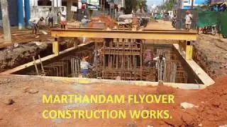 Marthandam Steel Flyover Present Status(22/7/2017)