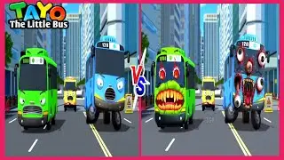 Little Bus Tayo Vs Rogi Cartoon superstar 2026/ Tebak Gambar the Little Bus Tayo, Rogi #funnybus