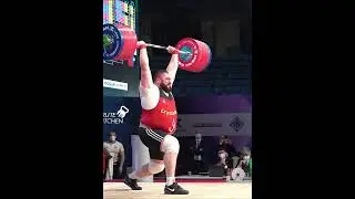 267 кг Толчок штанги Мировой рекорд