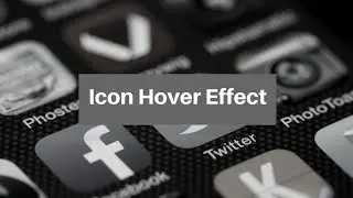 social media button with amazing hover effect | DN Tutorial