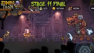 Zombotron Re-boot Final Boss Gameplay Walkthrough Stage 11