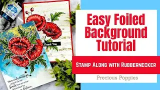 Easy Foil Background Tutorial