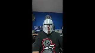 First Life Size Helmet #Shorts #FYP #3D #starwars #mandalorian