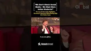 News about German Ambassador saying Germany wants Indian Students  #scoutabroad #Visa #studyabroad