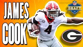James Cook | Georgia's Elusive Running Back - 2022 NFL Draft Profile