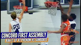 Garrett Hien x Cheick Traore ... Is Concord First Assembly the Hoop State's BEST in the NCISAA?!