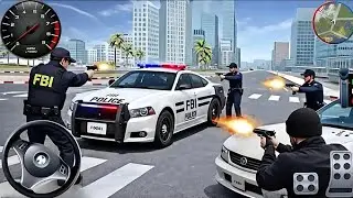 Police Car Chase Simulator 3D Game - Real Cop Cars Driving Simulator 2025 - Android GamePlay