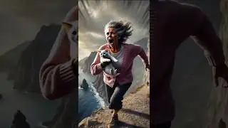 The most terrifying gorilla chase.