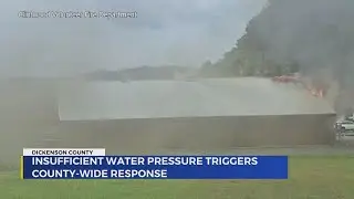 Insufficient water pressure in Clintwood pharmacy fire triggers county-wide tones