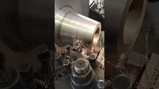 rice water pump cone machining on lathe