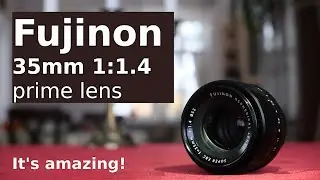 Fuji XF 35mm f/1.4 prime lens - sharpness, examples, opinion, review
