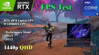 RTX 4070 Laptop | Fortnite FPS Test