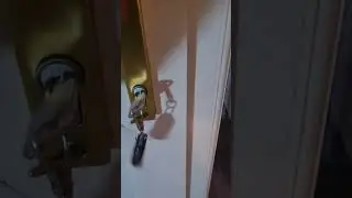 door won't unlock and key can't be removed.