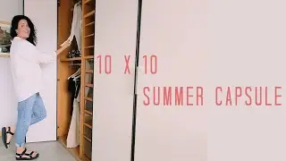 10X10 capsule wardrobe challenge 2020 // sustainably chic // slow fashion