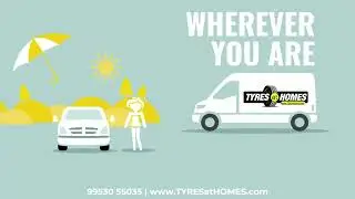 Tyre Fitted by expert with Fully equipped Tyres Mobile Van by TYRESatHOMES, Tyre Fitment at ur Place