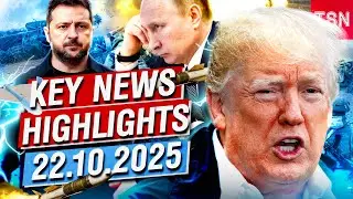 Main News October 22: EXPLOSION ON RUSSIAN RAILWAY! Supply Line DESTROYED! US&ndash;RUSSIA TALKS COLLAPSE!