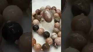 #лунныйкамень #украшения #sale #silver #jewelry #top #moonstone 🤩Набор Натуральный Лунный камень