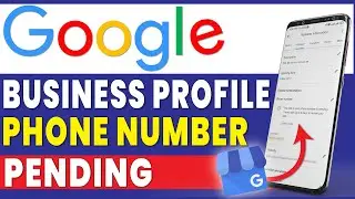 google business profile phone number pending | phone number pending in google business profile