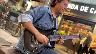 Guns N' Roses - Don't Cry - Street performance - Cover by Damian Salazar