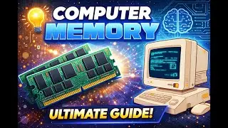 Computer Memory | मेमोरी क्या होती है? | RAM, ROM, Primary & Secondary Memory | Explain in Hindi