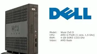 Тонкий клиент (thin client) Dell Zx0 на Windows 10