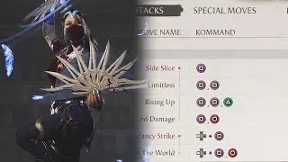 MK1 Kitana Move List + Frame Data