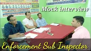 |Enforcement Sub Inspector|ESI Bihar| Mock interview |The Vision IAS|BPSSC Expert Team|Hariom Kumar|