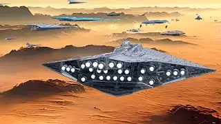Epic Space Battle: New Republic vs Galactic Empire | Star Wars V2