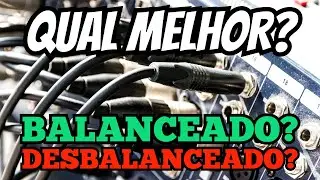 Diferen&ccedil;a entre Sistemas Balanceados e Desbalanceados? #audio #amplitude