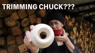 Potter's wheel Lesson 6 『 Throwing  a TRIMMING CHUCK 』