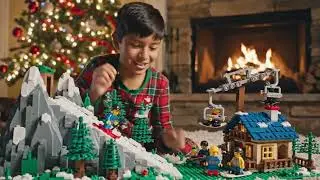 LEGO Christmas 🎄❄️ | Santa, Tree & Holiday Build with LEGO Bricks