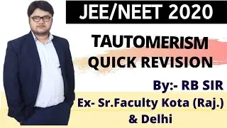 GOC TAUTOMERISM PART - 2 | JEE | NEET | BY RB Sir