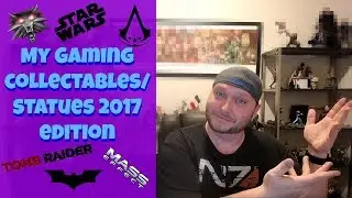 My Gaming Statue Collectibles 2017 - Room Tour