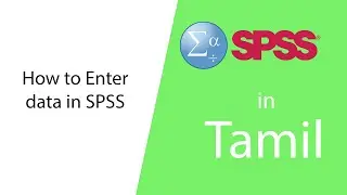 Data Entry in SPSS tamil