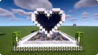 How to build Heart Fountain - Minecraft Tutorial! [ Girl Builder Pachi ]