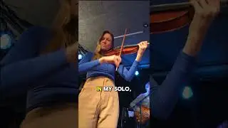 Jazz Calypso on the violin