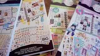 SPRING 2018 HAPPY PLANNER NEW RELEASE STICKER BOOKS | MAMBI STICKER VALUE PACK FLIP THROUGH