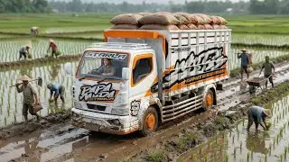 From Chili Fields to Market 🚛 Indonesian Truk oleng Daily Journey 🌶 | Realistic Miniature Diorama