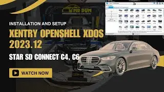Installation And Setup Xentry OpenShell XDOS 2023 | Mr.Dum Auto