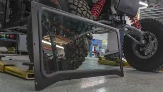We built a CUSTOM windshield for our GENERAL XP!