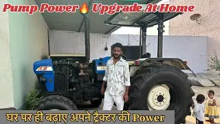 New Holland 3630 Tractor Power Boost 🔥 | Pump Diesel Setting at Home | Tractor Power Upgrade