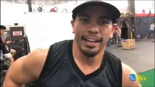 Chris and Sabrina workout to prepare for Uproar 2