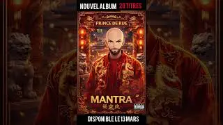 PRINCE DE RUE { TU CHERCHES }NOUVEL ALBUM MANTRA DISPONIBLE LE 13 MARS 2026