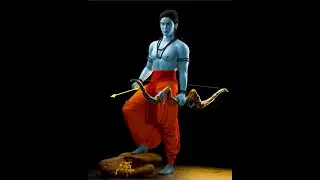 Shri Ram | 3d character model sculpt | zbrush | blender