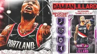 *NEW* PINK DIAMOND DAMIAN LILLARD GAMEPLAY! THE GILBERT ALTERNATIVE! NBA 2k20 MyTEAM