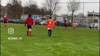 VDZ vs Elistha jo13. Yekta Karaman sloopt en domineert de wedstrijd.
