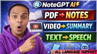 How to Summarize Any YouTube Video with NoteGPT (Step-by-Step Guide)