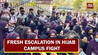 Hijab Showdown Returns To Karnataka Campus, Why Is Court Order Not Followed, Ask Students